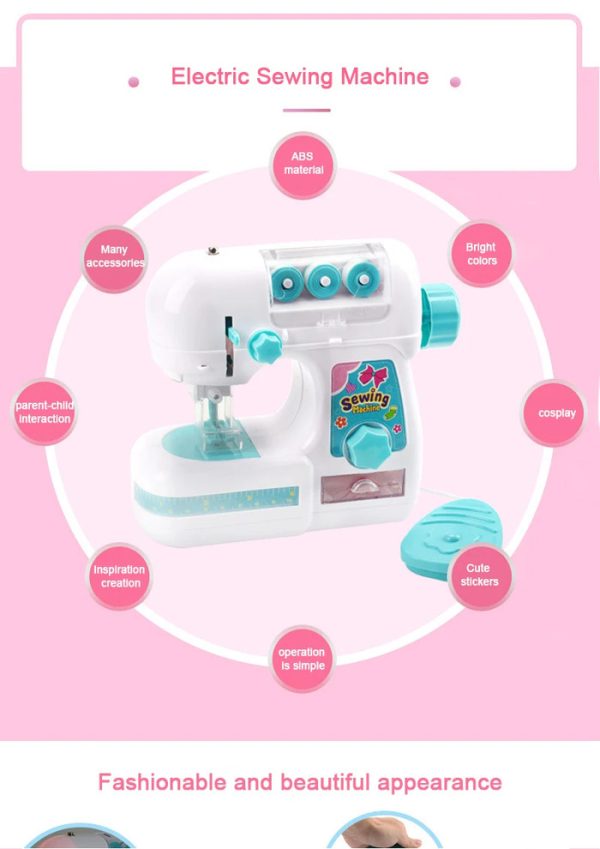 Mainan mesin jahit anak-anak, Kids Sewing Machine - Image 5