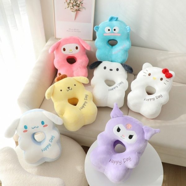 Bantal tidur siang cinnamoroll kuromi capybara, Cute nap pillow