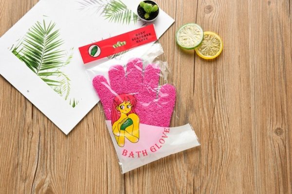 Sarung tangan scrub mandi, Sarung tangan serba guna, Body scrubber glove - Image 2