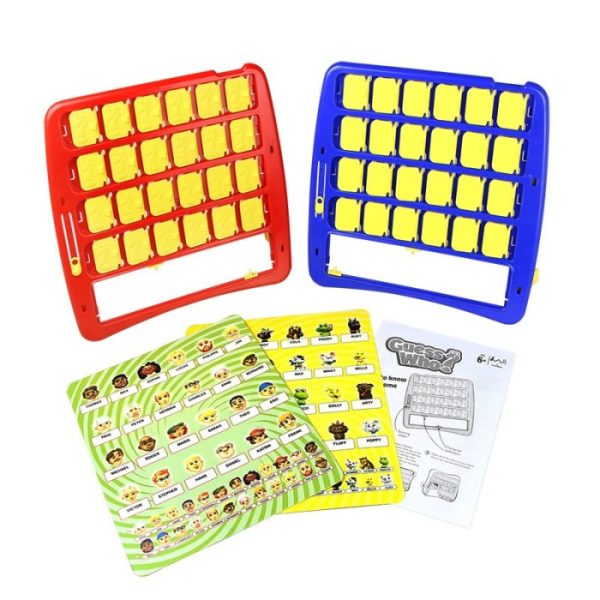 Mainan board game Guess Who Am I Game, Mainan Board game interaksi - Image 4