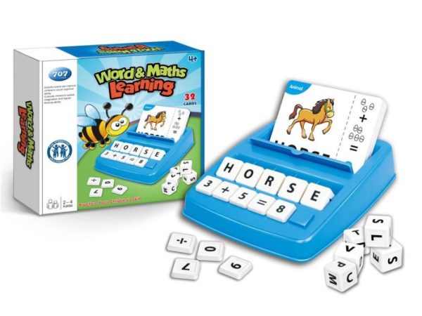 Mainan matching letter, Mainan literacy fun game edukasi belajar kata