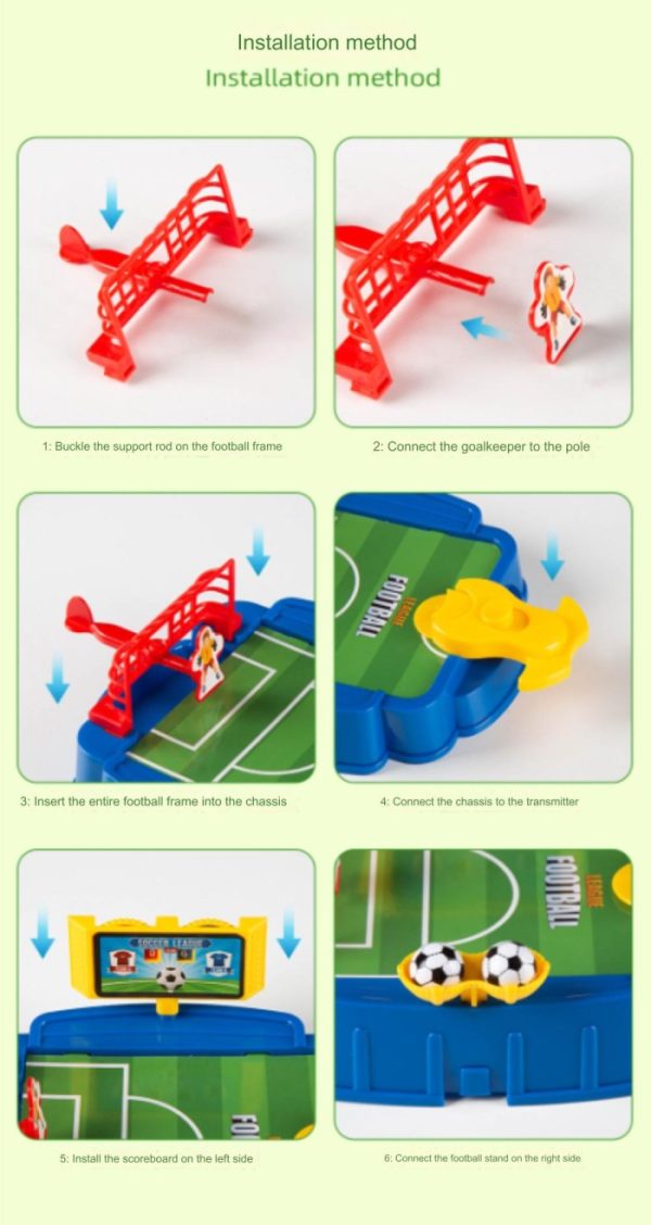 Mainan board game Soccer Shoot out Game, Mainan interaksi sepak bola football futsal - Image 4