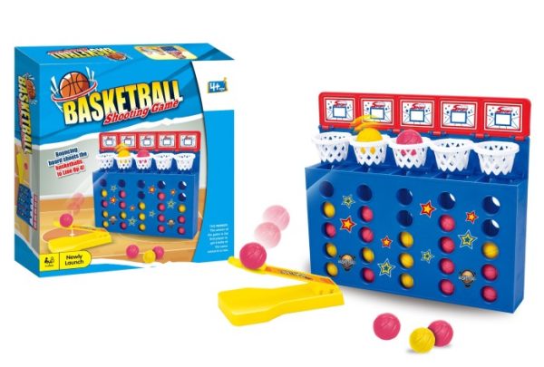 Mainan board game BasketBall Shooting Game, Mainan Line up 4 Basket