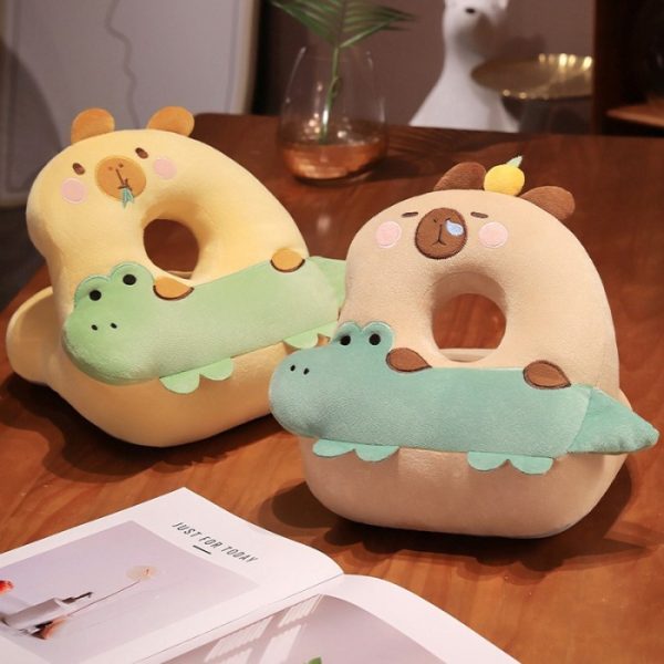 Bantal tidur siang capybara, Cute nap pillow Kapibara, Capibara Bantal tidur siang - Image 7