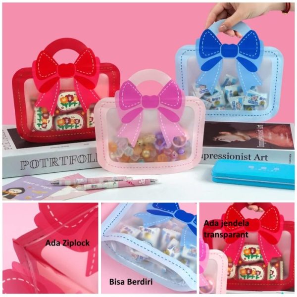 Kantong Souvenir Lucu, Plastik Hampers Ziplock Birthday Packaging - Image 8