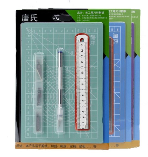 Paket DIY Alas Papan Kerja Potong Cutter Cutting Mat Pad, DIY tool set - Image 2