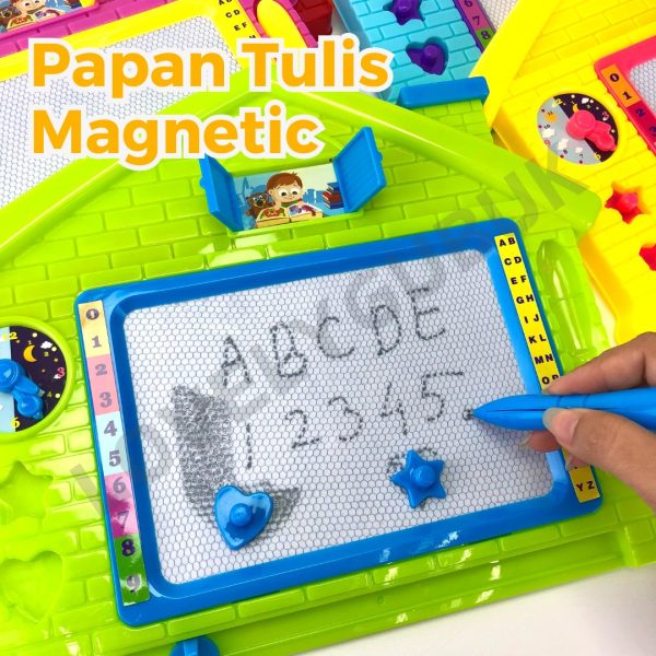 Mainan Papan Tulis Magnet Magnetic Board Mari Berhitung KGP30