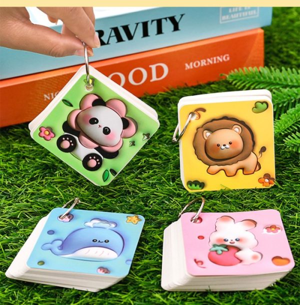 Mini NoteBook dengan Ring, 80 Sheets Memo Note Ring, Notebook Ring isi 80 Lembar - Image 6