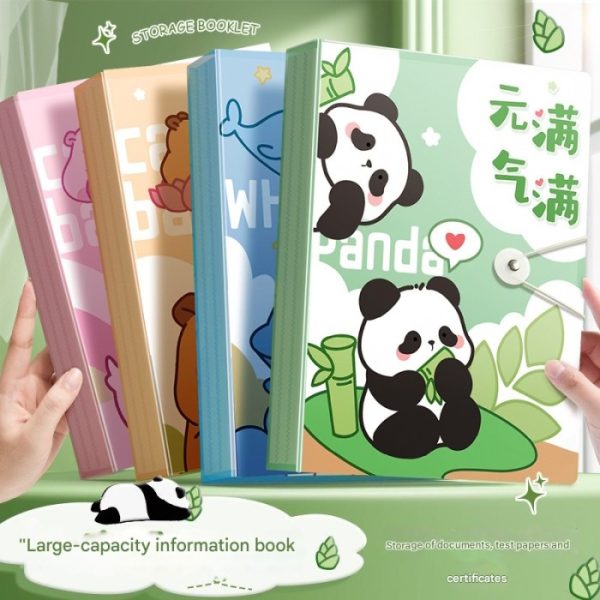 Buku Map binder A4 kertas stationery Capybara, Map kertas, Dokumen Keeper uk A4 - Image 6