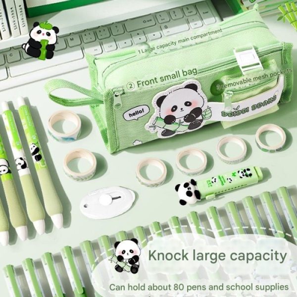 Kotak pensil capybara panda, kotak pensil mini pouch, kotak pensil 3D - Image 4