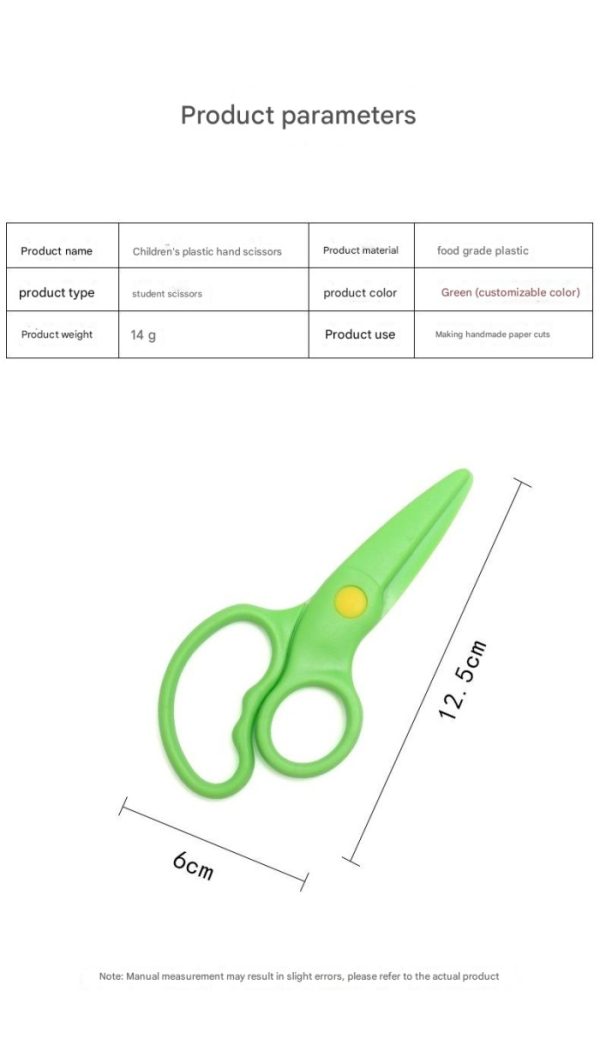 Gunting Edukatif Anak, Gunting Ergonomis untuk untuk Latihan Motorik Halus - Image 3