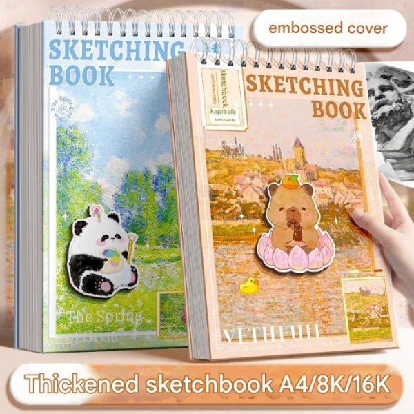 Buku sketsa, Buku gambar Sketching book Capybara