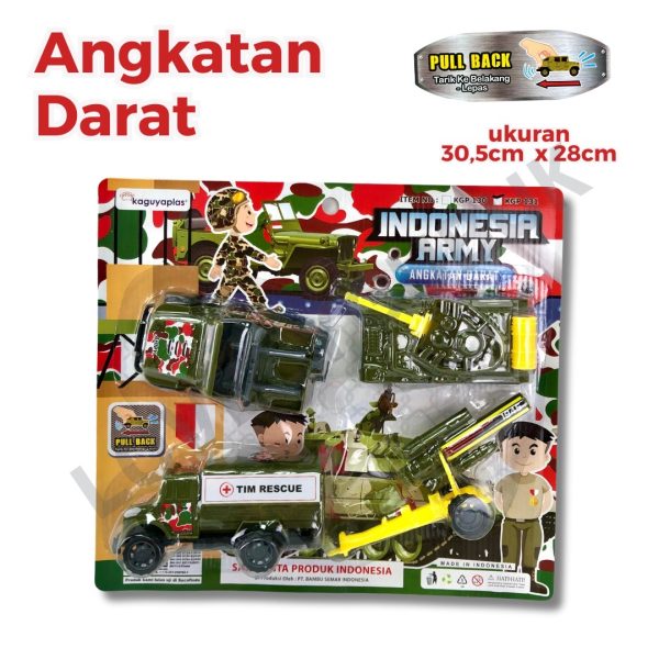 Mainan Mobil Truck Truk Angkatan Darat ABRI Operasi Militer KGP85 KGP90 KGP130 KGP131 - Image 4